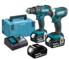 Makita DLX2131JX1, Kabelloser Schlagbohrschrauber, Schwarz, Produktbild-Vorschau 11