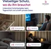Collage showing different rooms where the curtains can be used: nursery, home theater, bedroom, and living room. Produktbild-Vorschau