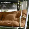 Outsunny set van 4 zitkussens, 150x50 cm, waterafstotend, Productafbeelding-voorbeeld 6