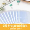 perfect line 100 Prospekthüllen A4 PP 145 my glasklar extra Produktbild-Vorschau 3
