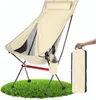 Chaise de camping à dossier haut Chaise de camping pliante Voir les images du produit 1
