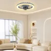XINZI Ventilateur de plafond LED 60W - Lampe ventilateur 2 Voir les images du produit 11