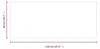 vidaXL Feuerstelle Glasplatte Transparent 120 x 50 cm Glas Produktbild-Vorschau 7