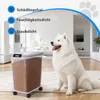 20 L Hundefutter Aufbewahrung mit Rollen,Futterbehälter für Produktbild-Vorschau 6