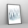 Gerahmtes Poster - Schwarzer Rahmen - Bäume Wald Natur - Produktbild-Vorschau 8