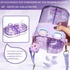 Süße Mädchen Wasserflasche 26oz, 2-in-1 Trinkflasche mit Produktbild-Vorschau 2