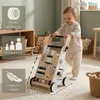 KiddyMoon girello in legno Divertente girello per bambini Anteprima dell’immagine prodotto 3
