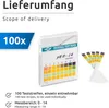 ECENCE pH Teststreifen 100 Stck, Lackmus Testpapier, Produktbild-Vorschau 2