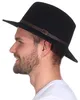 Herren Hut aus Wolle Filzhut Wollhut Trachtenho, schwarz, Produktbild-Vorschau 5