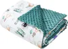 Balloon Travel & Emerald Minky Kinderdecke 100x140cm Produktbild-Vorschau 2