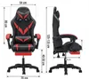 Fotel gamingowy LAZYhome dla gracza kubełkowy krzesło Podgląd zdjęcia produktu 4