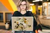 MuchoWow® Laptop Aufkleber Sticker Cover Blumen - Pflanzen Produktbild-Vorschau 5
