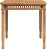 vidaXL Garten-Esstisch 80x80x80 cm Massivholz Teak Produktbild-Vorschau 5