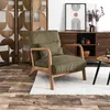 Fauteuil Salon Cotele Scott Vert Voir les images du produit 1