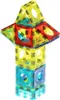 A colorful magnetic building toy structure. Náhled obrázku produktu