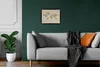 MuchoWow® MuchoWow® Gerahmtes Poster Weltkarte - Panther - Produktbild-Vorschau 7