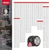 AMiO Snehové reťaze Ö-Norm 9mm + NYLON BAG KN100 Náhľad obrázku produktu 7