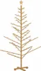 vidaXL Arbre de Noël en bois avec support Marron 180 cm Pin Voir les images du produit 7