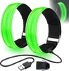 LED Armband 2er Set, wiederaufladbar, USB, 7 Farben, 3 Produktbild-Vorschau 1