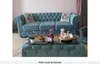Sofa 3-Sitzer - Samt - Hellblau - CHESTERFIELD Produktbild-Vorschau 5