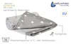 Babydecke für babys Baumwolle, 75x100, Weiße Sterne mit Produktbild-Vorschau 2