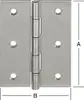 VORMANN Tür-Scharnier halbbreit B46xH60mm,gerollt Produktbild-Vorschau 6