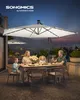 SONGMICS Ampelschirm 350 cm, mit Beleuchtung,  UV-Schutz Produktbild-Vorschau 3