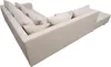 Wohnlandschaft Sofa Couch Ecksofa Eckcouch Cordstoff beige Produktbild-Vorschau 4