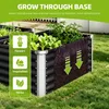 Hochbeet 120x58x46cm, Gartenbeet verzinkte Hochbeet, Produktbild-Vorschau 3