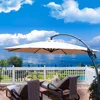 Grand parasol Deluxe 350cm avec volant, protection UV Voir les images du produit 7