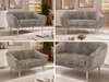 MKS MEBLE Polstersofa mit Armlehnen PIRS 2 Skandinavisches Produktbild-Vorschau 2