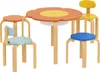 AIYAPLAY Kinderspeelset: Kinderstoelset met kinder tafel en Productafbeelding-voorbeeld 1