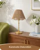 Lampe de chevet EDISHINE, avec abat-jour en corde de papier Voir les images du produit 1