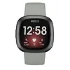 Strap-it Fitbit Sense Silikon Armband Classic (Grau) - Produktbild-Vorschau 3