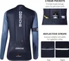 Ebriche Herren Radtrikot Set Winter Warm Langarm Produktbild-Vorschau 6