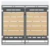 Abri pour poubelles de 240 litres, pour 2 poubelles - Voir les images du produit 12