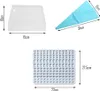 2 kusy Puppy Bone Fish Stars Heat Half Circle Silicone Náhled obrázku produktu 2