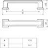Möbelgriff Möbelknopf Serie UZ71 Schrankgriff Türgriff Produktbild-Vorschau 3