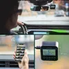 Collage showing a person driving a car, a smartphone displaying dashcam footage, and a close-up of a dashcam. Produktbild-Vorschau