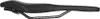 A black bicycle saddle shown from the side. Produktbild-Vorschau