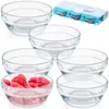 Glasschüssel Salatschüssel Salatschälchen Glasschälchen Produktbild-Vorschau 1
