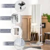 Mobile porta gioielli girevole con specchio a figura Anteprima dell’immagine prodotto 5