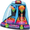 A tabletop electronic arcade basketball game with two hoops and a digital scoreboard. Produktbild-Vorschau