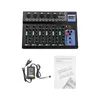 7kanálový DJ mixér Bluetooth USB Live Audio Mixer Zesilovač Náhled obrázku produktu 4