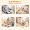 AIYAPLAY Kindertisch mit Stuhl 2-in-1 Integrierte Produktbild-Vorschau 4
