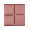 Four square upholstered panels arranged in a 2x2 grid against a white background. Anteprima dell’immagine prodotto
