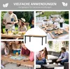 Outsunny Gartentisch für 8 Personen Esstisch Aluminiumtisch Produktbild-Vorschau 6