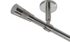Gardinenstange Set Edelstahl Look Metall Ø 16mm zur Produktbild-Vorschau 1