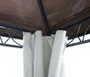 Pergola z twardym dachem HWC-C77, pawilon ogrodowy, dach z Podgląd zdjęcia produktu 4
