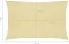 vidaXL Store 160 g/m² Beige 2x5 m HDPE Voir les images du produit 14